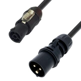 CEE 3P 16A > Powercon true kabel 1 Meter